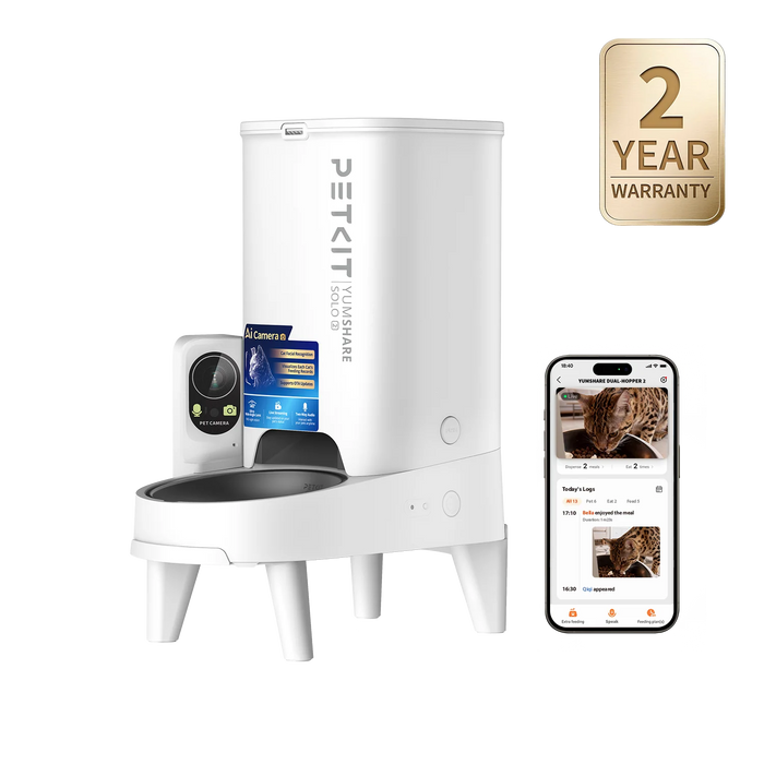 YumShare Solo 2 voerautomaat met camera