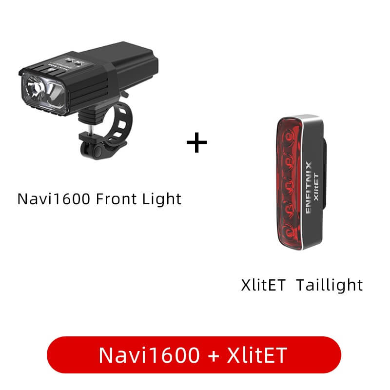 Slimme fietsvoorlamp Enfitnix navi1600