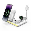 Chargeur sans fil pliable 4 en 1 Jabees PowerGlow avec lumière LED
