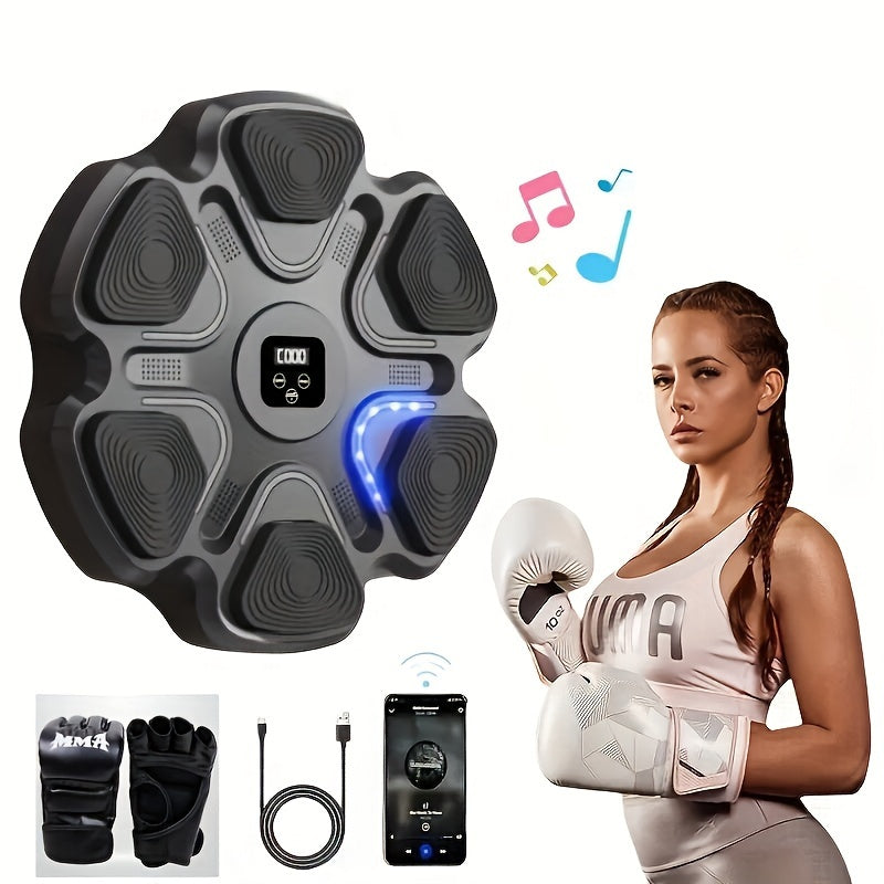 Appareil d'entraînement de boxe musical intelligent mural