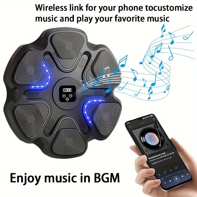 Appareil d'entraînement de boxe musical intelligent mural