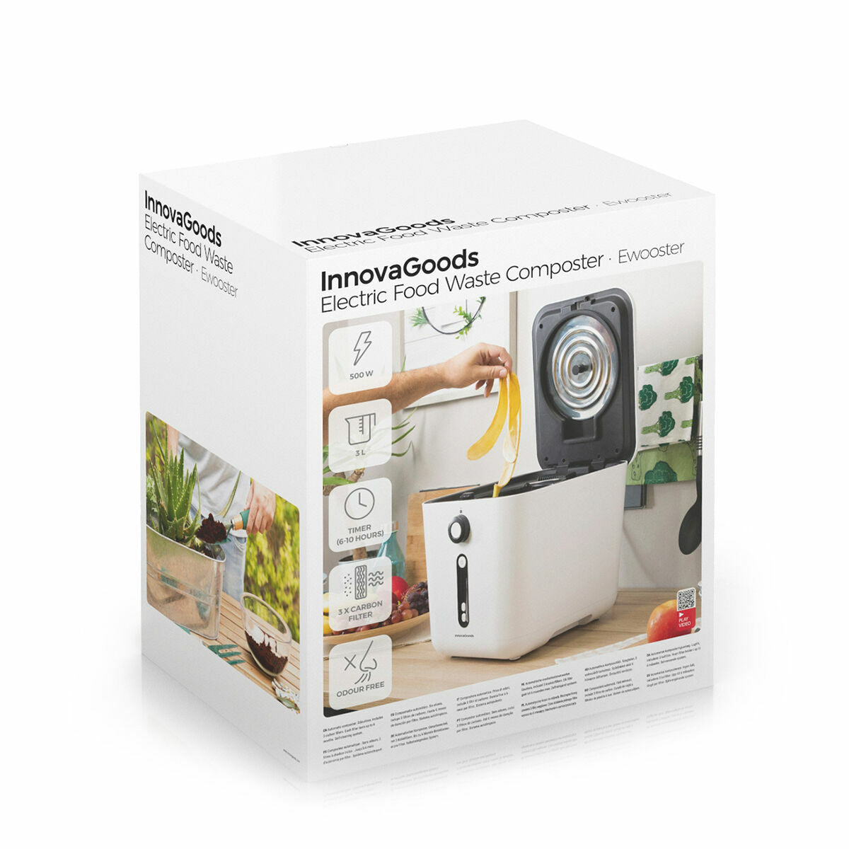 Composteur électrique de cuisine Ewooster InnovaGoods