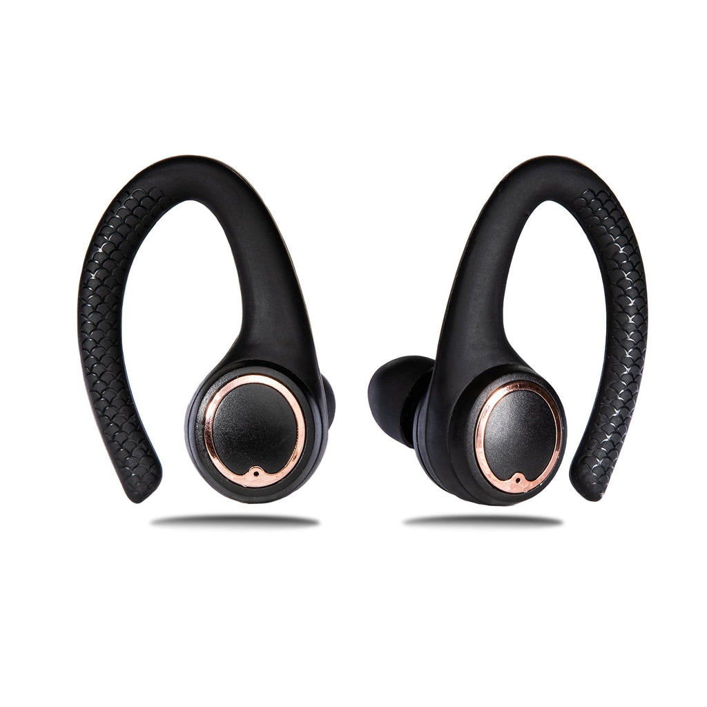 AIR Active 2.0 sportoordopjes, matzwart en roségoud