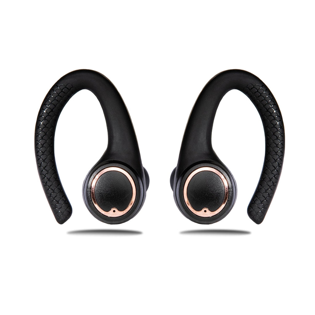 AIR Active 2.0 sportoordopjes, matzwart en roségoud