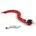 Automatic sensor snake toy for pets