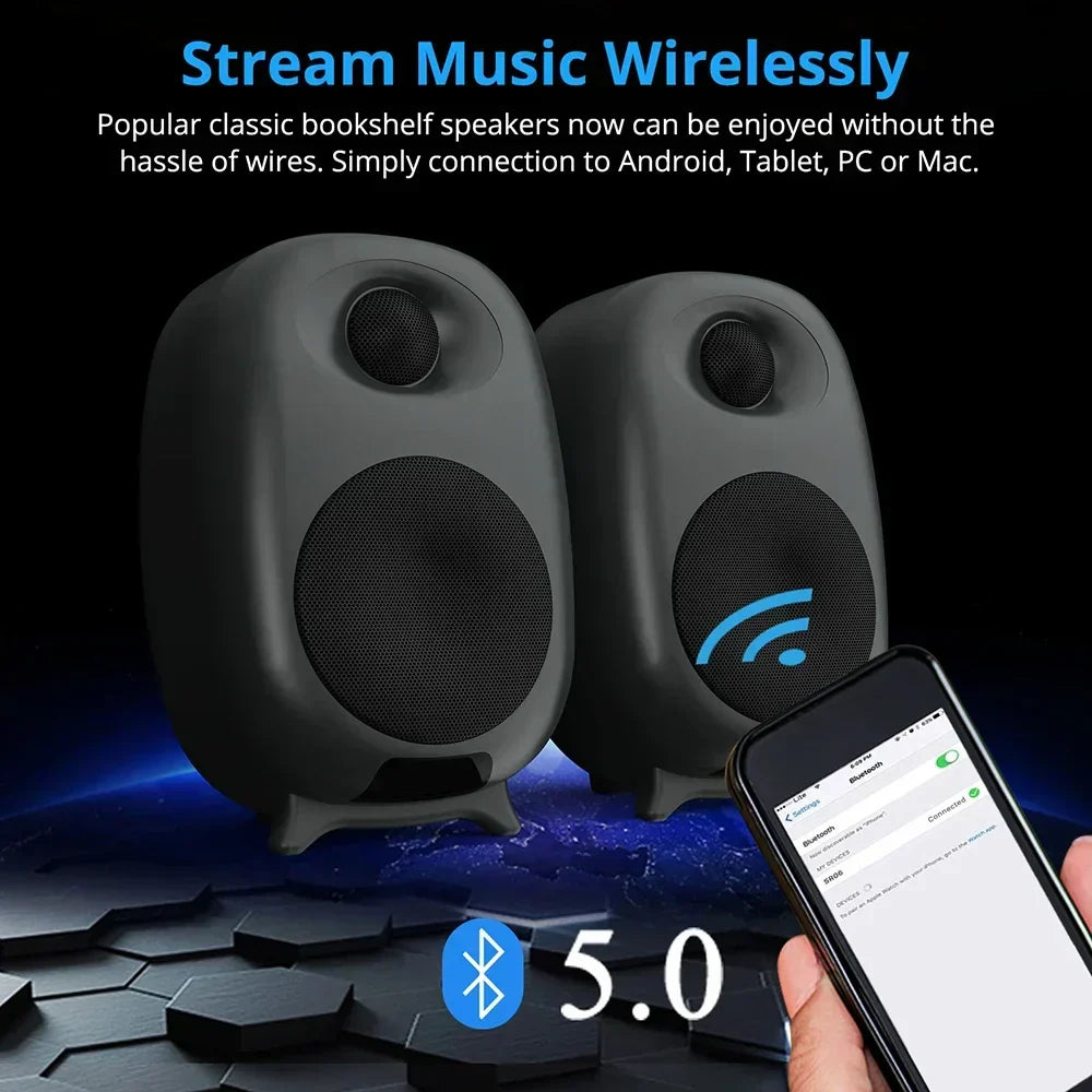 Black 60 W Bluetooth soundbar for PC and TV