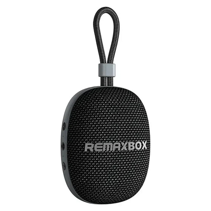 Altavoz Bluetooth portátil para exterior, resistente al agua, negro