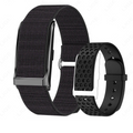No-Screen Smart Fitness Band Black-0