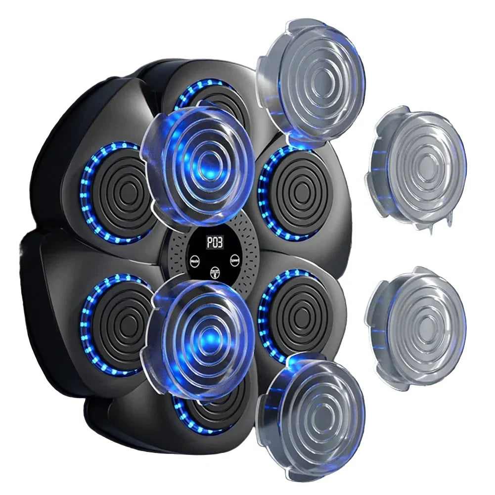 Smart boxing trainer with music