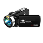 Digitale camera met draaibaar scherm van 3 inch, zwart
