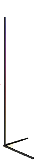 Slimme RGB-vloerlamp voor hoeken
