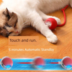 Smart interactive cat teaser ball