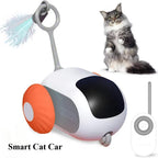Smart remote-controlled cat toy car