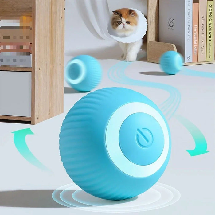 Slimme en interactieve rollende bal voor honden en katten