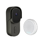 Sonnette connectée avec caméra Wi-Fi 2,4 GHz et résolution 1080p