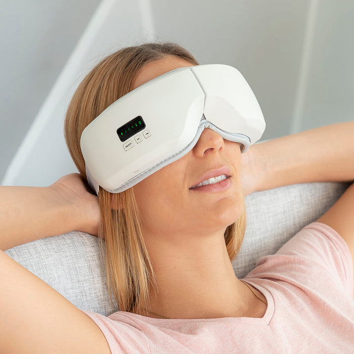 Eyesky InnovaGoods 4-in-1 oogmassageapparaat met luchtcompressie