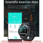 Ronde smartwatch met scherm van 3,53 cm