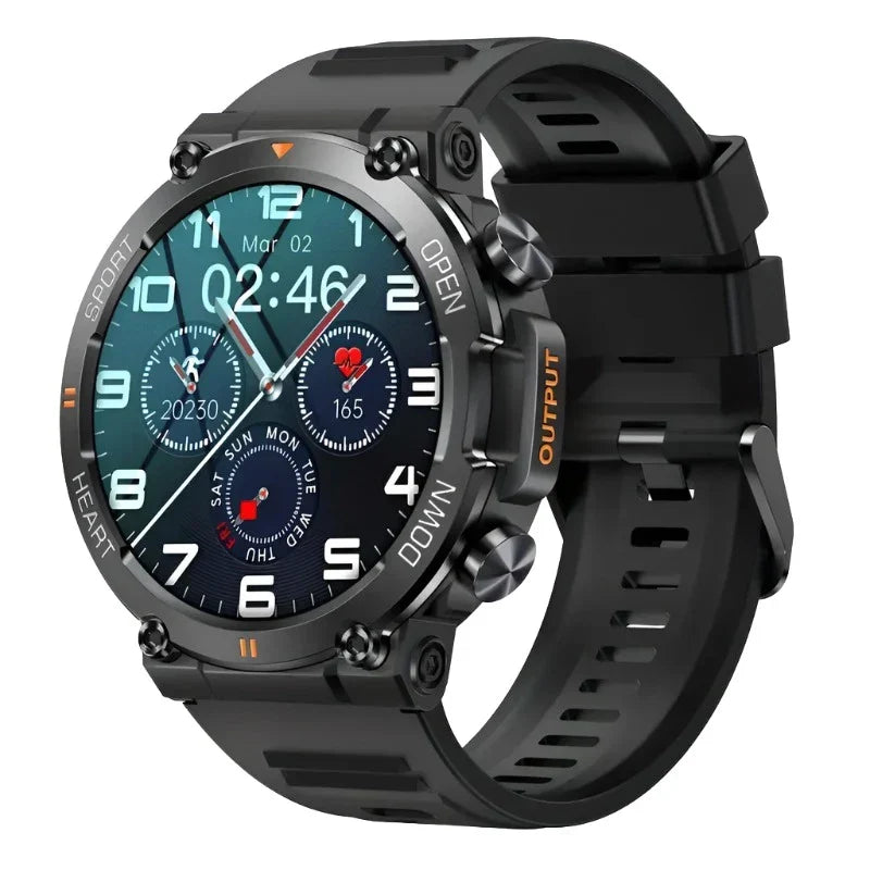 Ronde smartwatch met scherm van 3,53 cm