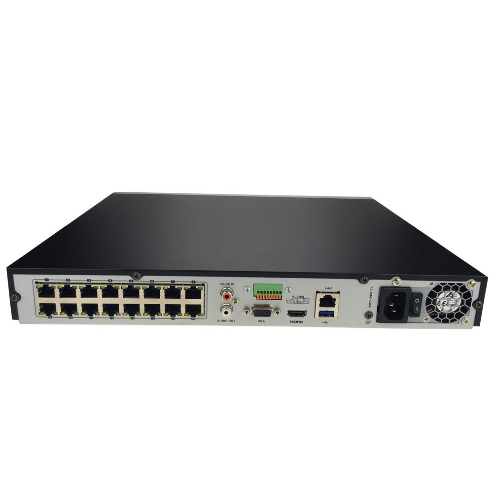 Hikvision 8 MP IP-videobewakingsset met DS-2CD2385G1-I camera