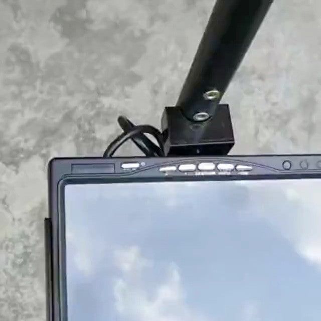 HMW SAFETY-onderzoek- en bewakingssysteem voor de onderkant van voertuigen met camera
