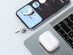 Écouteurs Techancy TWS KP2708 Bluetooth 5.3 blancs, jusqu'à 5 h de lecture