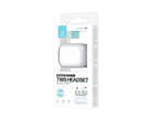 Écouteurs Techancy TWS KP2708 Bluetooth 5.3 blancs, jusqu'à 5 h de lecture