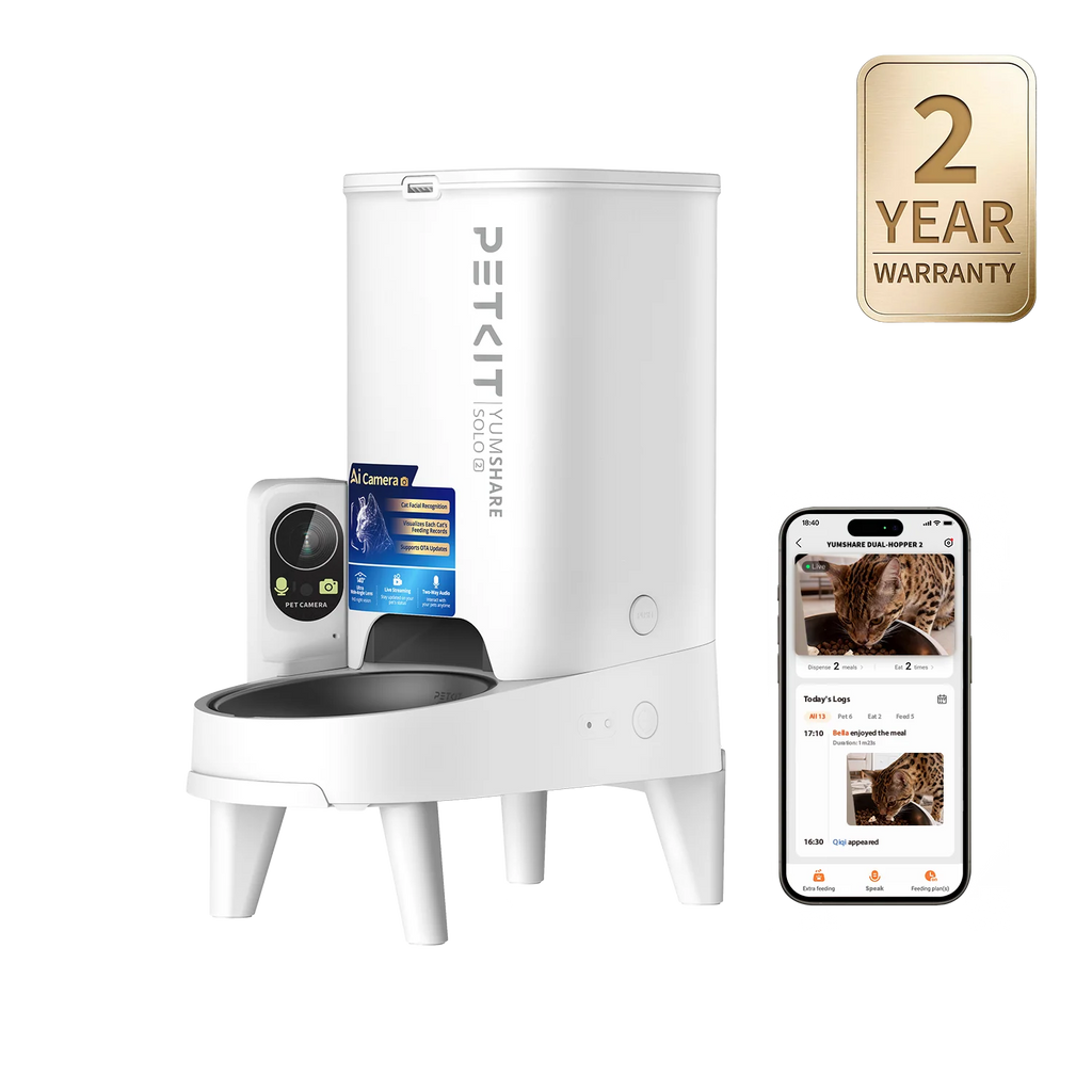 Distributeur automatique avec caméra PETKIT YumShare Solo 2