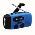 Radio d'urgence avec lampe torche et batterie externe