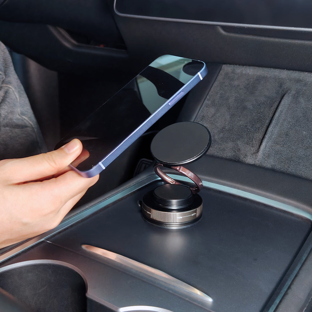 Jabees MagMount Flex magnetic suction phone mount, 360° rotation