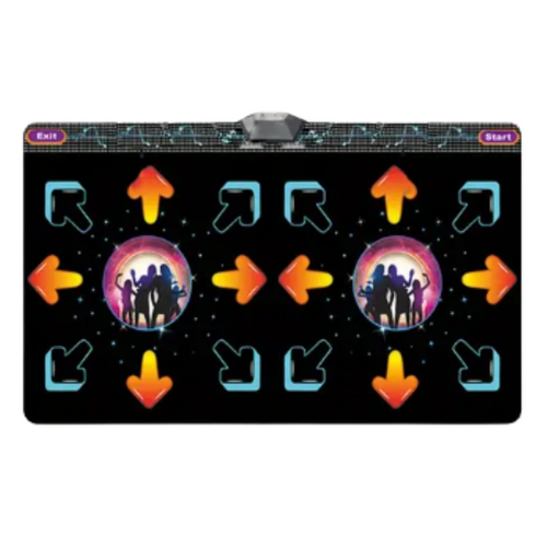 2-Player Dance Mat Game with Motion Sensor-0