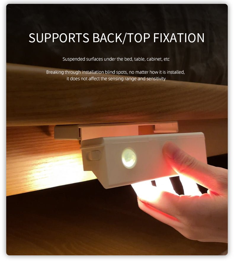 Slimme magnetische wandlamp met bewegingssensor